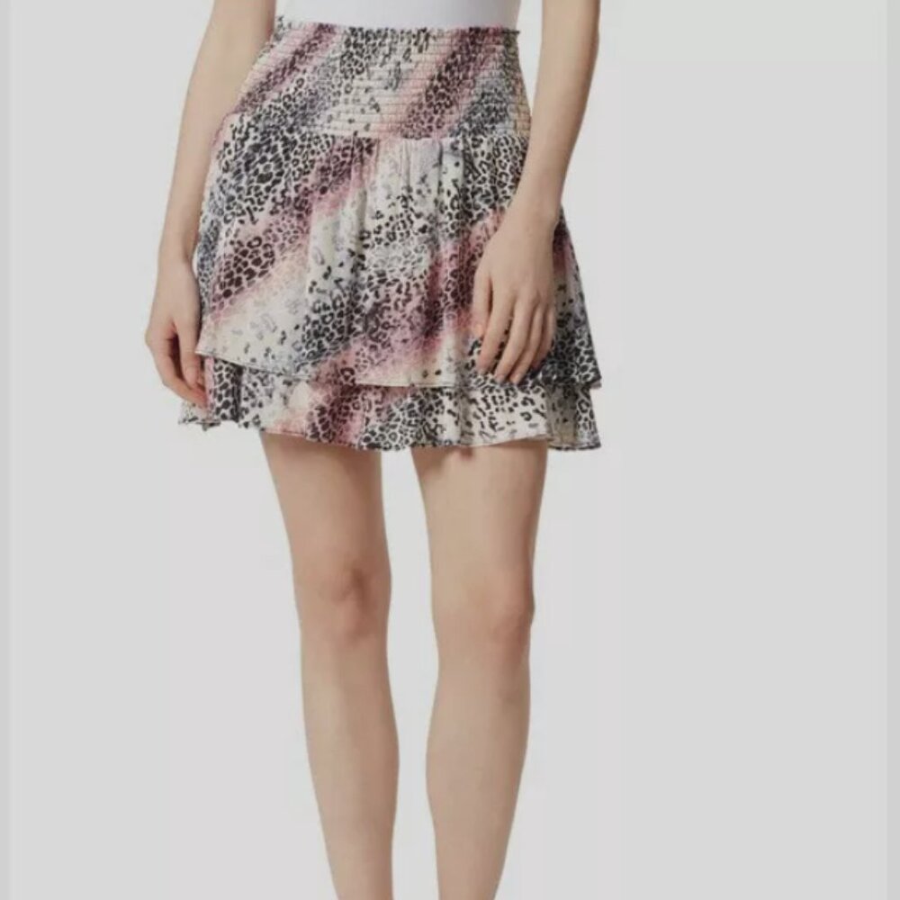 Jessica Simpson Veronica Smocked Skort L